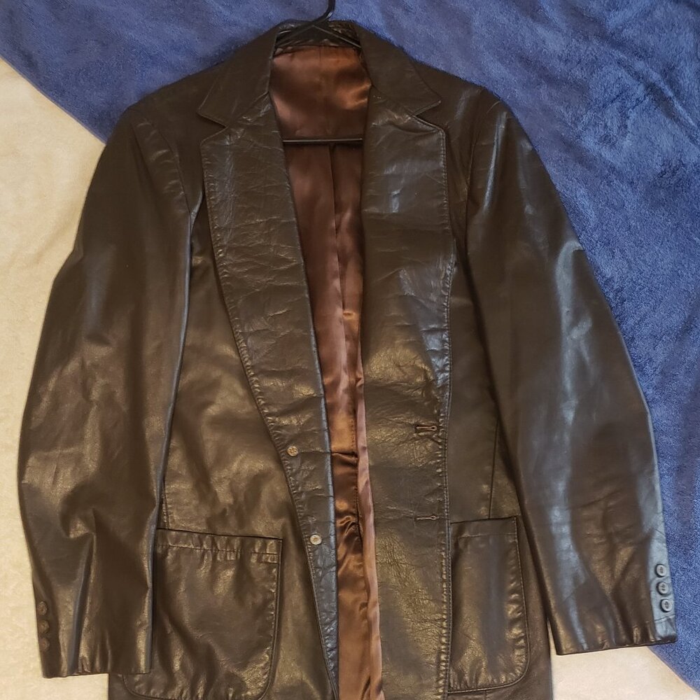 Cresco Leather Jacket, 40L